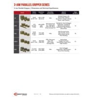 PDF preview for 3-Jaw Parallel Grippers - Robohand Products - Catalog Section - EN US