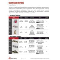 PDF preview for Clean Room Products - Robohand Products - Catalog Section - EN US