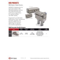 PDF preview for OEM Parallel Grippers - Robohand Products - Catalog Section - EN US