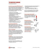 PDF-Vorschau von Manual Clamping Technical Appendix - Catalog Section - DE