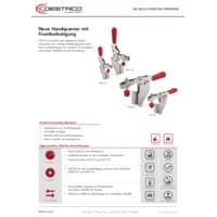 PDF-Vorschau von 225-UF, 235-UF, 2002-UF, 2007-UF Series Front Mount Base Manual Clamps - Flyer - DE