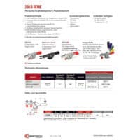PDF-Vorschau von Horizontal Hold Down (HHD) Manual Clamps - Catalog Section - DE