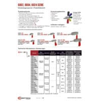 PDF-Vorschau von 6002, 6004, 6024 Series Straight Line Action (Plunger) Clamps - Catalog Pages - DE