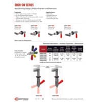 PDF preview for 6000-SW Series Manual Swing Clamps - Catalog Pages - EN US