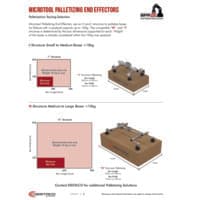 PDF preview for SPR10 Robot MicroTool Palletizing End Effectors - Catalog Section - EN US