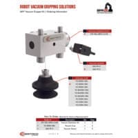 PDF preview for SPR10 ARV Vacuum Grippers - Catalog Section - EN US