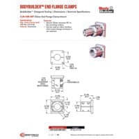 PDF preview for BodyBuilder End-Mount Flanges - Catalog Pages - EN US