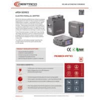 PDF preview for eRDH Series 2-Jaw Electric Parallel Gripper - Flyer - EN US