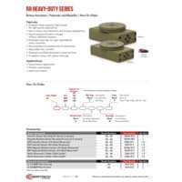 PDF preview for RR Series Heavy-Duty Rotary Actuators - Catalog Pages - EN US