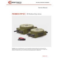 PDF preview for RR-36, -46 Series Medium Duty Rotary Actuators - Product Maintenance - EN US