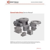 PDF preview for General Index Drives - Product Maintenance - EN US