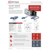PDF preview for Factor 1 Sensor 84A2 Serles - Flyer - EN US