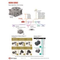 PDF preview for BCD Series Barrel Cam Drive - Catalog Pages - EN US