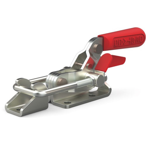 Destaco’s 323-r Series pull action latch clamps are equipped with latch plate, patented thumb control lever for one handed operation, and Toggle Lock Plus capability.