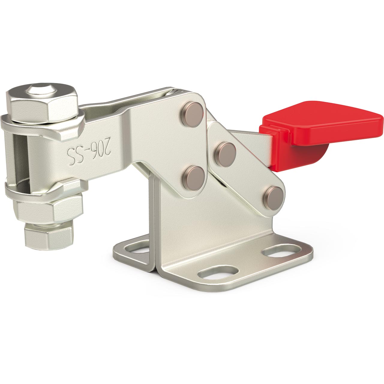 DE-STA-CO 206-SS Horizontal Handle Hold Down Action Clamp 